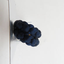 画像をギャラリービューアに読み込む, 和小物 羽織紐 男性用 紺色 丸組 手組紐 正絹 メンズ用 和装小物 レーヨン