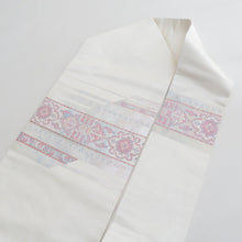 画像をギャラリービューアに読み込む, 名古屋帯 ホワイト