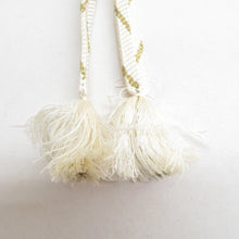 画像をギャラリービューアに読み込む, 帯締め 4本セット 平組 正絹 白色ｘ黄色ｘピンク色ｘ赤色 フォーマル カジュアル 金糸入り 和装小物 着物用 まとめ売り 帯〆