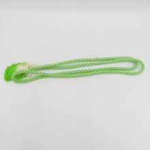 画像をギャラリービューアに読み込む, 帯締め 4本セット 丸組 正絹 和装小物 着物用 まとめ売り 帯〆 レトロ グリーンｘピンクｘベージュ 長さ168cm