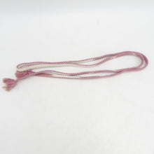画像をギャラリービューアに読み込む, 帯締め 5本セット 平組 丸組 正絹 和装小物 着物用 まとめ売り 帯〆 カジュアル パステルカラー ﾍﾞｰｼﾞｭｘピンクｘパープルｘミントグリーン 長さ156cm