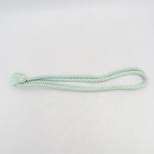 画像をギャラリービューアに読み込む, 帯締め 5本セット 平組 丸組 正絹 和装小物 着物用 まとめ売り 帯〆 カジュアル パステルカラー ﾍﾞｰｼﾞｭｘピンクｘパープルｘミントグリーン 長さ156cm