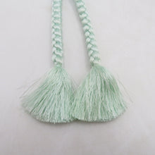 画像をギャラリービューアに読み込む, 帯締め 5本セット 平組 丸組 正絹 和装小物 着物用 まとめ売り 帯〆 カジュアル パステルカラー ﾍﾞｰｼﾞｭｘピンクｘパープルｘミントグリーン 長さ156cm