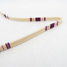 画像をギャラリービューアに読み込む, 帯締め 6本セット 丸組 正絹 和装小物 着物用 まとめ売り 帯〆 フカジュアル カラフル 多色 長さ148cm