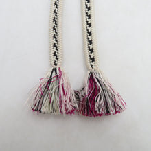 画像をギャラリービューアに読み込む, 帯締め 6本セット 丸組 正絹 和装小物 着物用 まとめ売り 帯〆 フカジュアル カラフル 多色 長さ148cm