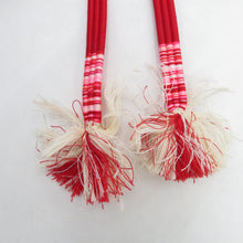 画像をギャラリービューアに読み込む, 帯締め 6本セット 丸組 正絹 和装小物 着物用 まとめ売り 帯〆 フカジュアル カラフル 多色 長さ148cm