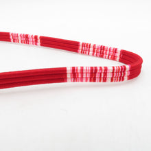 画像をギャラリービューアに読み込む, 帯締め 6本セット 丸組 正絹 和装小物 着物用 まとめ売り 帯〆 フカジュアル カラフル 多色 長さ148cm