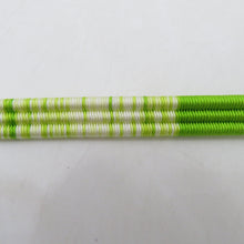 画像をギャラリービューアに読み込む, 帯締め 6本セット 丸組 正絹 和装小物 着物用 まとめ売り 帯〆 フカジュアル カラフル 多色 長さ148cm