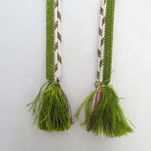 画像をギャラリービューアに読み込む, 帯締め 5本セット カジュアル 夏用 平組 正絹 和装小物 着物用 まとめ売り 帯〆 多色 カラフル