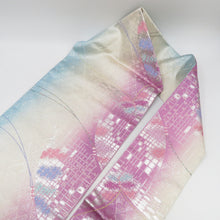 画像をギャラリービューアに読み込む, 名古屋帯 ブルー