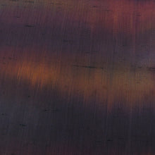 画像をギャラリービューアに読み込む, 名古屋帯 紬 エンジ色ｘ茶色ｘ紫色 流水文様 六通柄 正絹 カジュアル 着物帯 長さ352cm