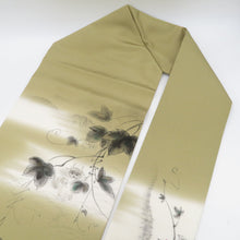 画像をギャラリービューアに読み込む, 名古屋帯 グリーン