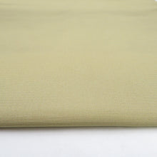 画像をギャラリービューアに読み込む, 名古屋帯 カーキ色ｘ白色 ぼかし 狸文様 お太鼓柄 染め模様 正絹 カジュアル 着物帯 長さ403cm