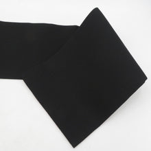 画像をギャラリービューアに読み込む, 名古屋帯 塩瀬 黒色ｘ多色 花売り童子文様 お太鼓柄 正絹 カジュアル 着物帯 長さ367cm