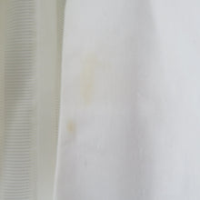 Load image into Gallery viewer, 襦袢 夏用 ポリエステル 絽 単衣 薄物 夏物 半衿付き 白色 広衿 フォーマル カジュアル 身丈135.5cm