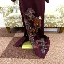 画像をギャラリービューアに読み込む, 色留袖 パープル