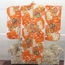 Load image into Gallery viewer, 子供着物 オレンジ