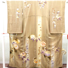 画像をギャラリービューアに読み込む, 訪問着 ブラウン