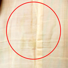 Load image into Gallery viewer, 小紋 昔 アンティーク 昔着物 赤×黒 グレー カラシ 幾何学柄 広衿 正絹 昔きもの レトロ 明治・大正ロマン カジュアル 身丈147.9cm