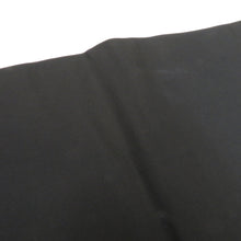 画像をギャラリービューアに読み込む, 名古屋帯 正絹 塩瀬 牡丹文様 お太鼓柄 九寸帯 黒色 カジュアル 仕立て上がり 着物帯 昔名古屋帯 長さ329cm