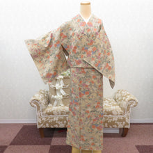 画像をギャラリービューアに読み込む, ウール着物 ベージュ