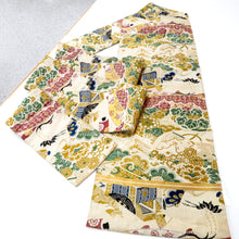 画像をギャラリービューアに読み込む, 名古屋帯 ベージュ