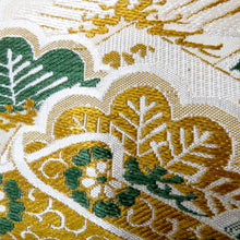 画像をギャラリービューアに読み込む, 昔 名古屋帯 丸帯生地 絵巻物