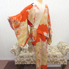 Load image into Gallery viewer, 昔襦袢 御所人形の宝船曳き レア