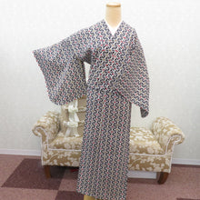 Load image into Gallery viewer, ウール着物 ネイビー