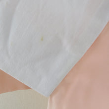 画像をギャラリービューアに読み込む, 襦袢 正絹 ぼかし 遠山模様 薄ピンク色ｘクリーム色 広衿 カジュアル セミフォーマル 身丈131.5cm