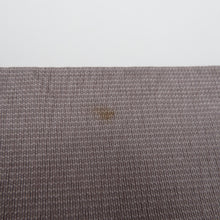 Load image into Gallery viewer, 袋帯 洒落袋帯 灰色ｘ白色ｘ多色 パステル系 草花文様 お太鼓柄 正絹 仕立て上がり 長さ464cm