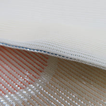 Load image into Gallery viewer, 袋帯 夏用 袋帯 絽 六通柄 銀糸 青色ｘ銀色ｘ多色 流水文様 正絹 仕立て上がり 夏物 長さ432cm