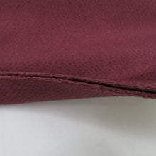 Load image into Gallery viewer, 名古屋帯 染め模様 落款入り 縮緬 小豆色ｘ多色 お太鼓柄 辻が花文様 正絹 カジュアル 着物帯 長さ372cm