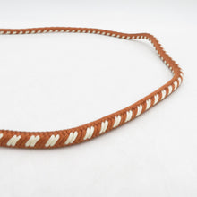 Load image into Gallery viewer, 帯締め 5本セット カジュアル フォーマル オレンジ色ｘピンク色ｘ白色ｘクリーム色 平組 丸組 正絹 和装小物 着物用 まとめ売り 帯〆 多色 カラフル