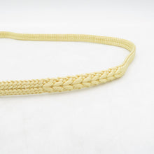 Load image into Gallery viewer, 帯締め 5本セット カジュアル フォーマル オレンジ色ｘピンク色ｘ白色ｘクリーム色 平組 丸組 正絹 和装小物 着物用 まとめ売り 帯〆 多色 カラフル