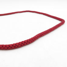 Load image into Gallery viewer, 帯締め 5本セット カジュアル ピンク色ｘ緑色ｘ辛子色 平組 丸組 正絹 和装小物 着物用 まとめ売り 帯〆 多色 カラフル