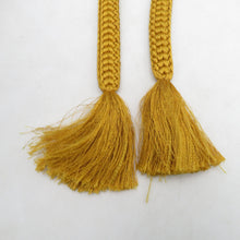 Load image into Gallery viewer, 帯締め 5本セット カジュアル ピンク色ｘ緑色ｘ辛子色 平組 丸組 正絹 和装小物 着物用 まとめ売り 帯〆 多色 カラフル