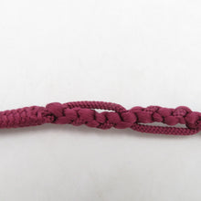 Load image into Gallery viewer, 帯締め 5本セット カジュアル ピンク色ｘ緑色ｘ辛子色 平組 丸組 正絹 和装小物 着物用 まとめ売り 帯〆 多色 カラフル