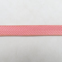 Load image into Gallery viewer, 帯締め 5本セット カジュアル フォーマル 平組 正絹 和装小物 オレンジ色ｘ緑色ｘピンク色 着物用 まとめ売り 帯〆 多色 カラフル