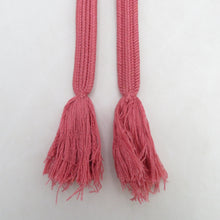 Load image into Gallery viewer, 帯締め 3本セット カジュアル フォーマル 平組 正絹 和装小物 着物用 白色ｘピンク色 まとめ売り 帯〆 多色 カラフル