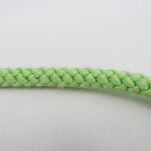 Load image into Gallery viewer, 帯締め 4本セット カジュアル 丸組 正絹 和装小物 緑色ｘ白色 着物用 まとめ売り 帯〆 多色 カラフル