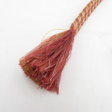 Load image into Gallery viewer, 帯締め 6本セット カジュアル 平組 三分紐 正絹 茶色ｘオレンジ色ｘピンク色 和装小物 着物用 まとめ売り 帯〆 多色 カラフル