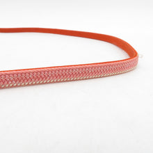 Load image into Gallery viewer, 帯締め 6本セット カジュアル 平組 三分紐 正絹 茶色ｘオレンジ色ｘピンク色 和装小物 着物用 まとめ売り 帯〆 多色 カラフル