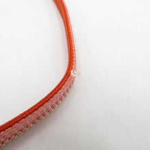 Load image into Gallery viewer, 帯締め 6本セット カジュアル 平組 三分紐 正絹 茶色ｘオレンジ色ｘピンク色 和装小物 着物用 まとめ売り 帯〆 多色 カラフル