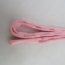 Load image into Gallery viewer, 帯締め 6本セット カジュアル 平組 三分紐 正絹 茶色ｘオレンジ色ｘピンク色 和装小物 着物用 まとめ売り 帯〆 多色 カラフル