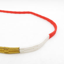 Load image into Gallery viewer, 帯締め 6本セット カジュアル 平組 三分紐 正絹 茶色ｘオレンジ色ｘピンク色 和装小物 着物用 まとめ売り 帯〆 多色 カラフル