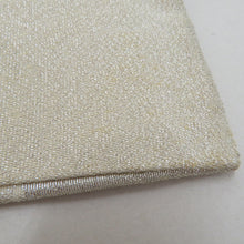 画像をギャラリービューアに読み込む, 袋帯 シルバー系 銀色 飛び鶴文様 六通柄 正絹 フォーマル向け 着物帯 長さ432cm