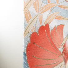 画像をギャラリービューアに読み込む, 色留袖 袷 ピンク色ｘ多色 パステル系 波にオシドリと花文様 正絹 広衿 三つ紋 片喰紋 フォーマル 仕立て上がり 身丈160cm