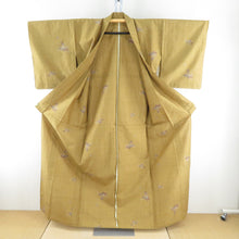 Load image into Gallery viewer, 紬 着物 イエロー