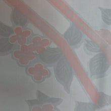 Load image into Gallery viewer, 紬 着物 アンサンブル 着物と羽織2点セット 袷 黒色ｘオレンジ色 市松模様 広衿 カジュアルきもの 普段着物 仕立て上がり 身丈161.5cm